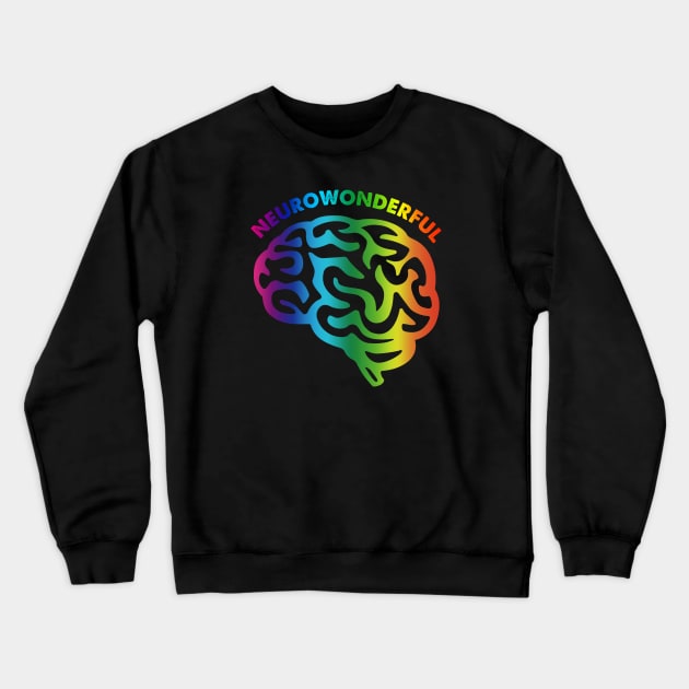 Neurowonderful Crewneck Sweatshirt by mia_me